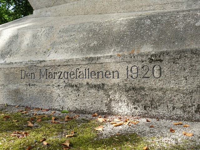 Il Monumento ai Caduti di Marzo di Weimar